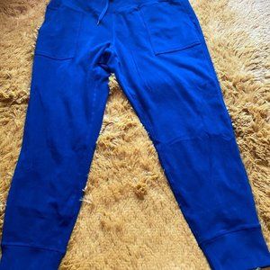 Teal Blue Fleece Leggings